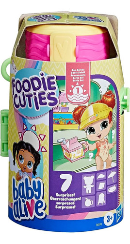 Baby Alive Foodie Cuties Serie 1 Set De 7 Sorpresas Hasbro