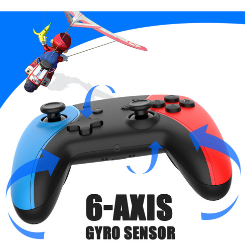 Para Gamepads Inalámbricos De Nintendo Switch Y Pc