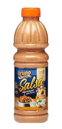 Salsa Nutricional Para Perros Sabor Pollo Bruno 