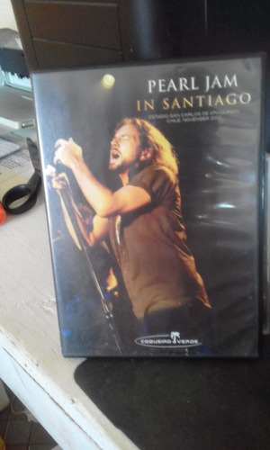 Dvd Pearl Jam - In Santiago (perfeito Estado!)