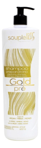 Gold Pré Shampoo Anti Resíduos Souple Liss Passo 1 1l