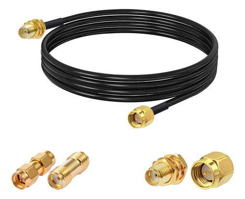 Pobady Cable Sma Sma Macho A Sma Hembra Rg174 10 Pies/3m Rf