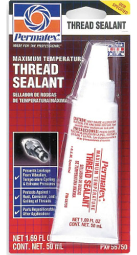 Sellador Multipropósito De Rosca Con Teflón (56750) Permatex