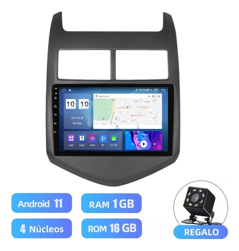 Estéreo 1+16g Para Chevrolet Aveo 2011-2015 Cámara Wifi Gps