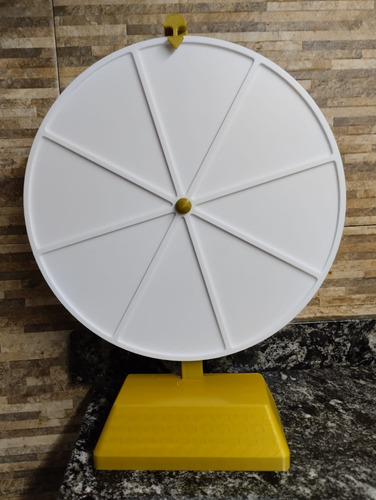 Ruleta Multipropuesta De 30 Cm De Diámetro Blanca Y Marron