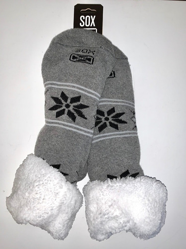 Imagen 2 de 5 de Pantusox Medias Termicas Niños Pantuflas Antideslizantes