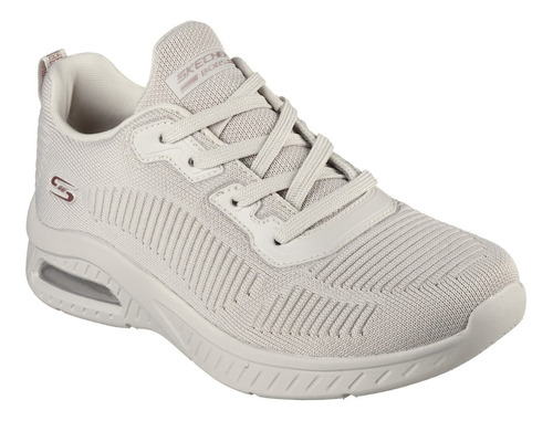 Tenis Skechers Bobs Squad Air Close Encounter Mujer Blanco