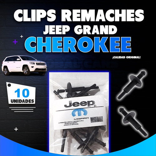 Gancho Clip Remache Plástico Jeep Grand Cherokee Laredo 4g