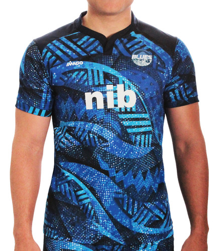 Camiseta Rugby Hombre Blues Imago Deportivo Vs Pumas Blacks