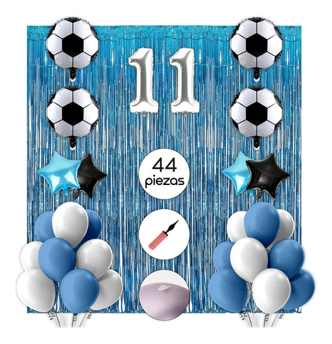 Combo Globos De Belgrano Deco Cumpleaños Super Completo 11 Set Cumpleaños
