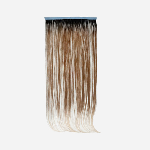 Mega Hair Com Fita Adesiva Cabelo Mesclado Liso 1 Tela 75cm