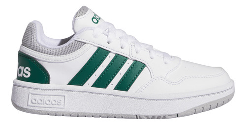 Tenis adidas Casual Hoops Niño Blanco