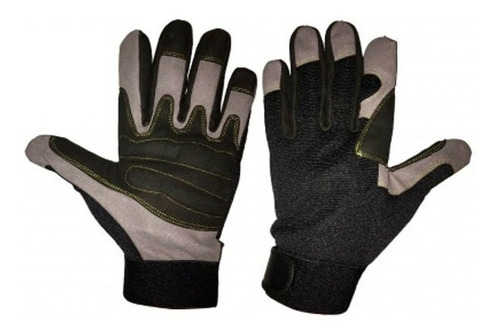 Guantes Anti Vibracion Gris / Negro