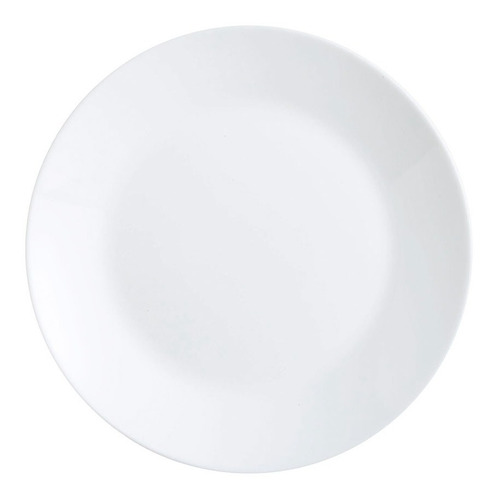 Plato Llano 25cm. Blanco Ref.l4119 Zelie Arcopal