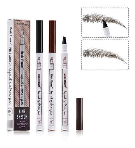 Plumon Micro Blading Fine Scketch Microblading Plumon Ceja Color Café