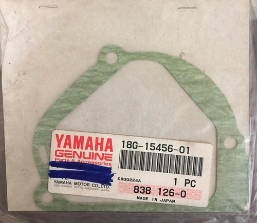 Junta Bomba De Aceite Orig. Yamaha Dt 175 Panella Motos