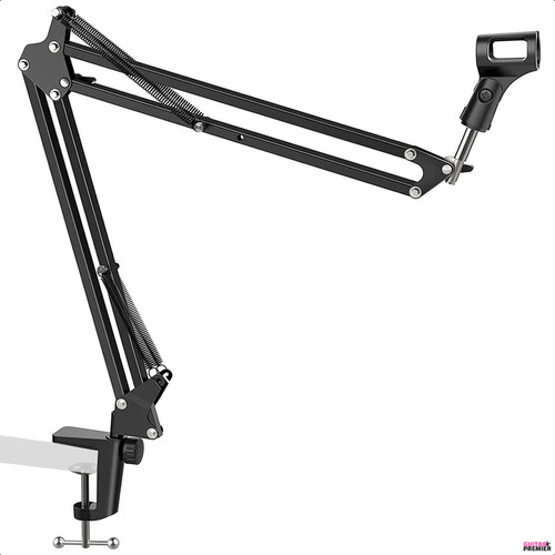 Soporte De Escritorio Brazo Articulado De Microfono + Pipeta