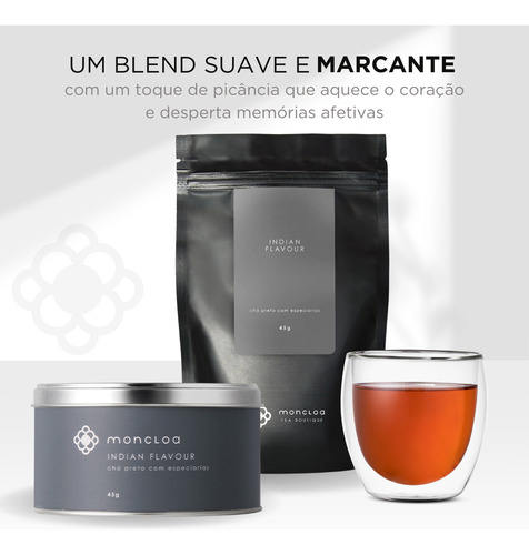 Chá Preto Com Especiarias Indian Flavour 45g Lata Moncloa