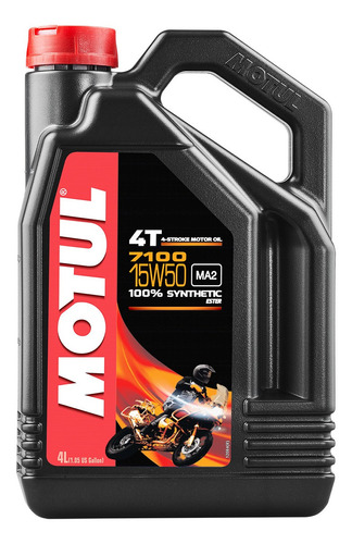 Aceite Motul 7100 15w50 4 Litros