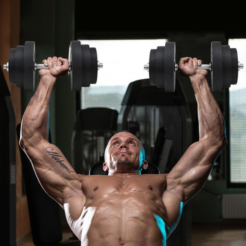 Imagen 5 de 6 de Kit 2 Discos De Pesas 1,25 Kg Para Musculación Y Resistencia