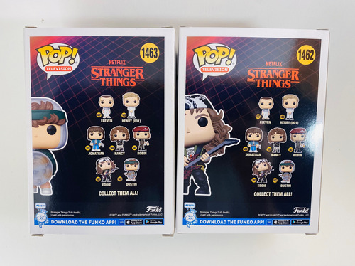 Set Funko Pop! Tv: Stranger Things 4 - Eddie & Dustin