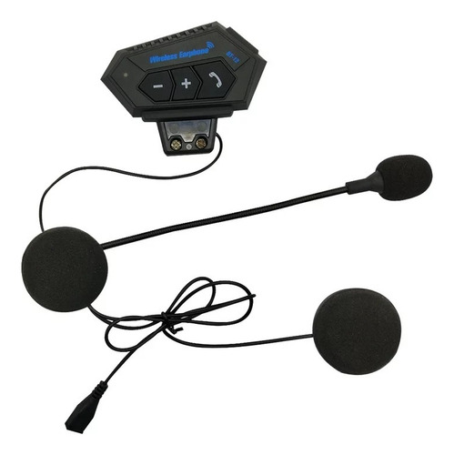 Intercomunicador Audífonos Micrófono Bluetooth Casco Moto