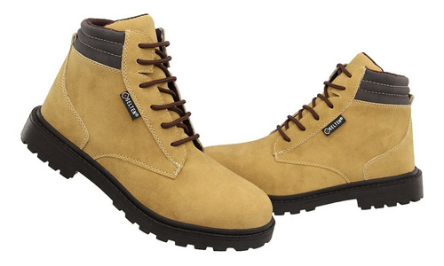 Imagem 5 de 5 de Coturno Adventure Masculino De Trilha Com Zíper Lateral