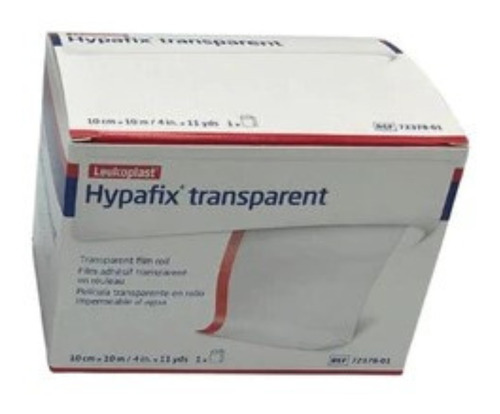 Folha elástica Autoad transparente Hypafix Bandage 15cmx10m