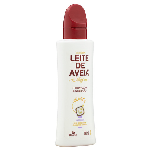 Imagem 3 de 4 de Desodorante Hidratante Corporal Intensa Davene Leite de Aveia Clássico Frasco 180ml
