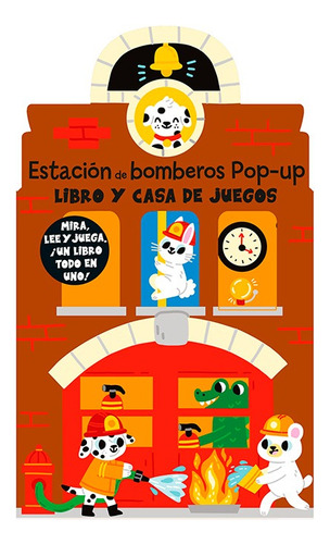 Libro Y Casa De Juegos «estación De Bomberos» Pop-up