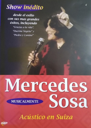 Mercedes Sosa Dvd Nuevo Gracias A La Vida Y Más Éxitos Único