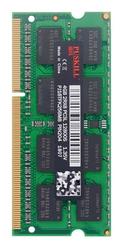 Imagen 2 de 3 de Memoria Ram Ddr3 4gb Laptop 4gb 2rx8 Pc3l 12800s 1.35v