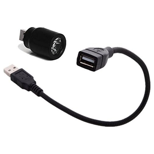 Plástico Usb Luz Led Lámpara Socket Foco Linterna Luz...