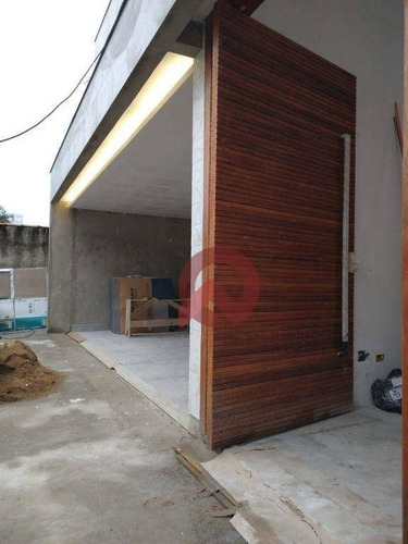 Imagem 3 de 23 de Sobrado Com 5 Dormitórios À Venda, 460 M² Por R$ 2.500.000 - Canto Do Forte - Praia Grande/sp - So0068