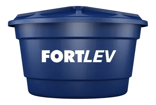 comprar Tanque de agua Fortlev Reservatórios Caixa d'água vertical polietileno 150L azul de 55 cm x 88 cm