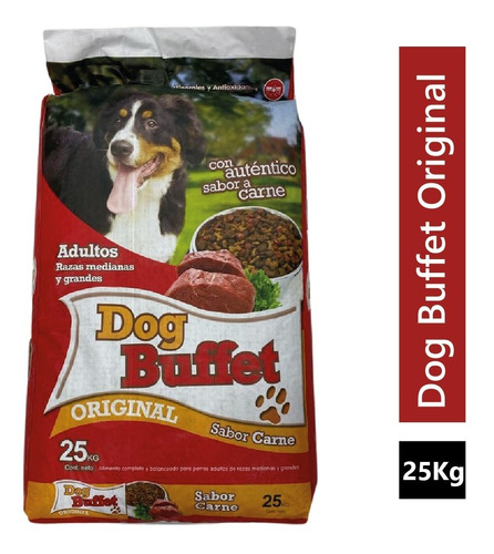 Alimento Para Perro Dog Buffet Raza Mediana/grande 25 Kg