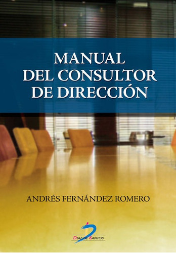 Libro Manual Del Consultor De Direccion