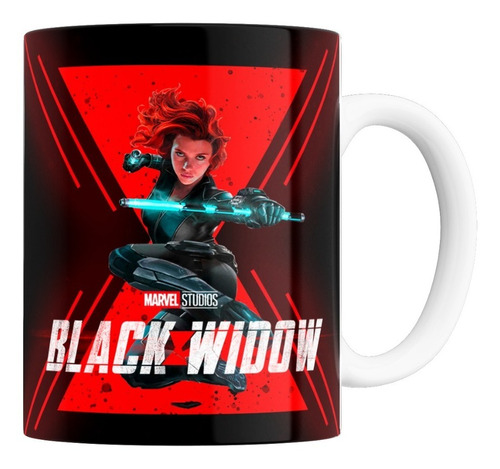 Taza De Ceramica - Black Widow (varios Modelos)