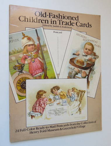 24 Cartões Postais De Crianças Old Fashioned Children Trade 