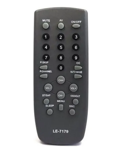 comprar Controle P\u002F Tv De Tubo Cce Hps-2003 \u002F Rc-201 \u002F Rc-206 (7179)