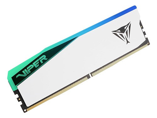 Memoria Ram Ddr5 Patriot 16gb 5600mhz Viper Rgb Blanco Cl36