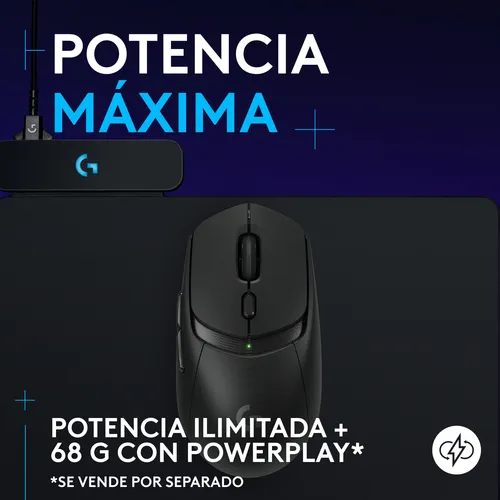 Mouse Inalámbrico Gamer Logitech G309 Lightspeed Negro
