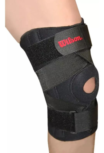 Soporte Fitness Wilson Rodilla Y Ligamento Cruzado Negro Aw2 Talla Xl