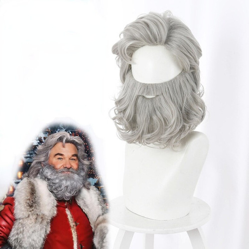 Peluca De Regalo, Peluca De Papá Noel, Peluca En D