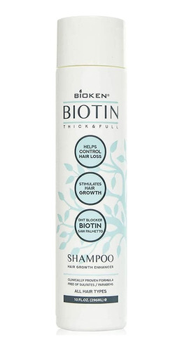 Bioken Biotin Hair Growth Shampoo - Thick And Hair Growth E.