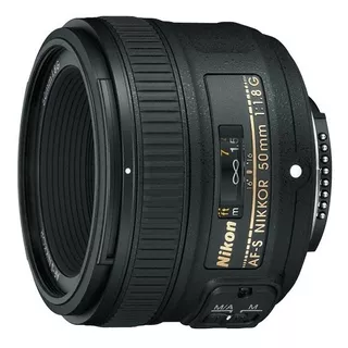Lente Nikon Af-s 50mm 1.8g + Parasol + Bolso / Garantia / Factura A Y B / Envio Gratis / Stock