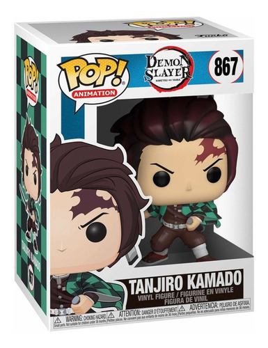 Funko Pop! Demon Slayer Kimetsu No Yaiba Tanjiro Kamado #867