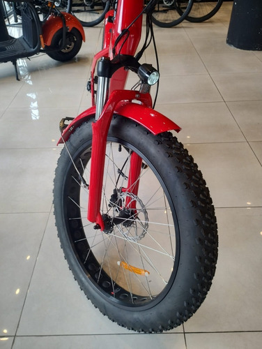 Imagen 11 de 15 de Bicicleta Eléctrica Sunra Fat Rod 26 Batería Litio Extraíble