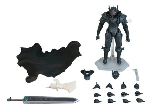 Figma Sp-046 Berserk Guts Brinquedo Boneco De Ação De 16 Cm