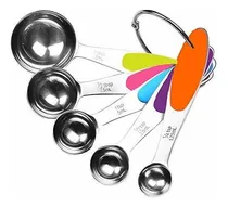 Comprar X Juego De Medidores De Acero Inoxidable 5 Piezas - Cocina Y